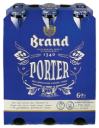 Brand Porter set van 6 flesjes á 0,30 liter